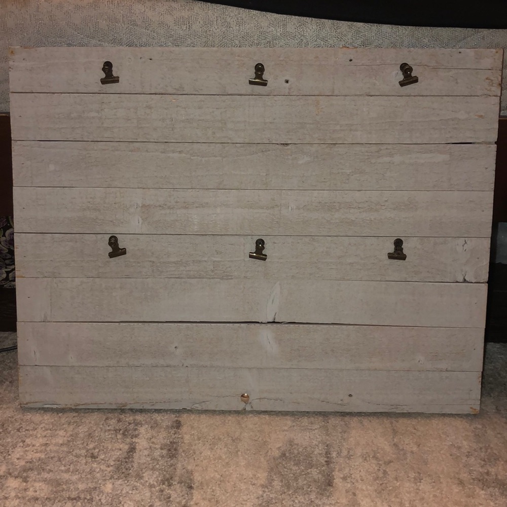 Distressed wood picture board!